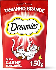 Dreamies Petisco Carne Tentadora Gatos Adultos 150G