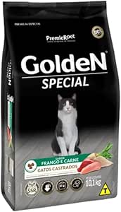 PremieR Pet Golden Special Ração Seca para Gatos Castrados