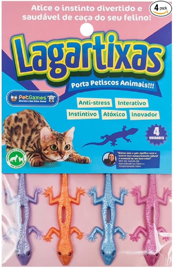 Caça Dos Felinos - Para Gatos Lagartixas